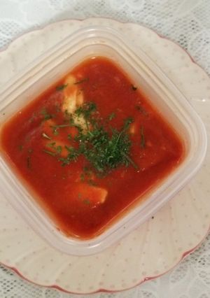 高野豆腐のトマトチーズスープ♪-レシピのメイン写真