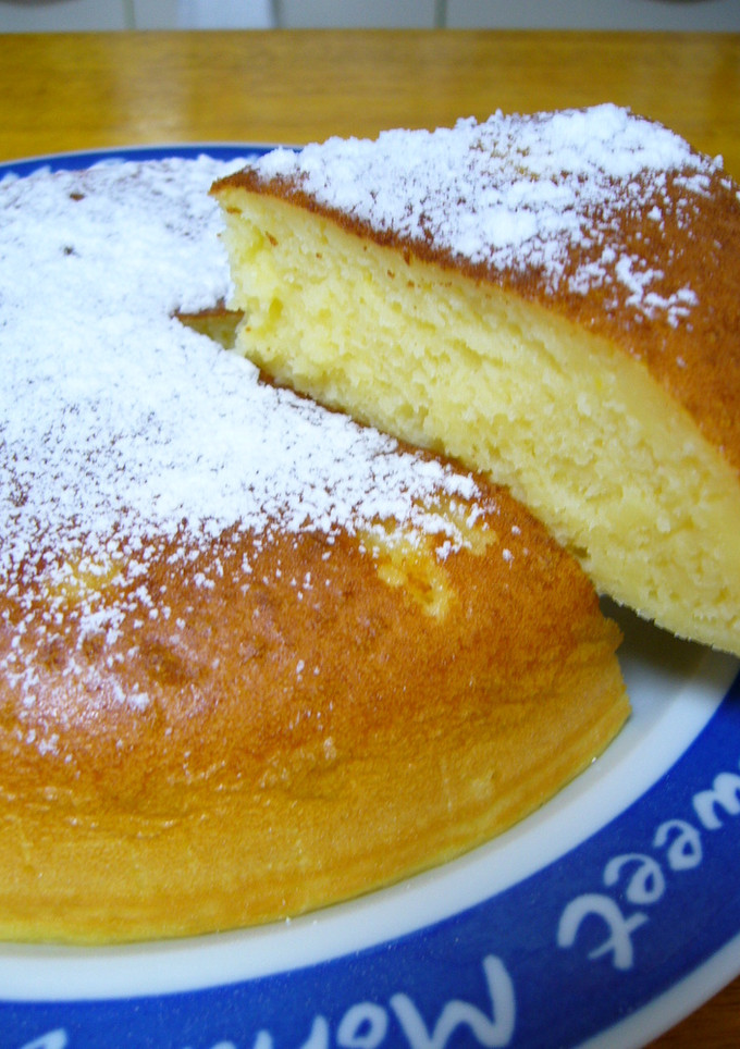 簡単♪炊飯器でふわもちヨーグルトケーキ-レシピのメイン写真