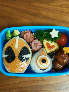 仮面ライダーゴースト☆キャラ弁-レシピのメイン写真
