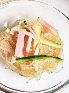 冷やし中華風マロニーサラダ-レシピのメイン写真