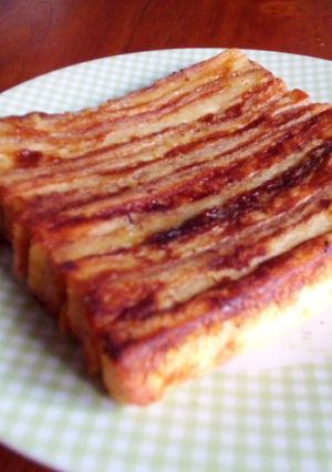 パンの耳フレンチトースト牛乳なし-レシピのメイン写真