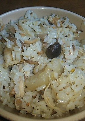 大根と手羽先の炊いたん使い炊きこみご飯-レシピのメイン写真