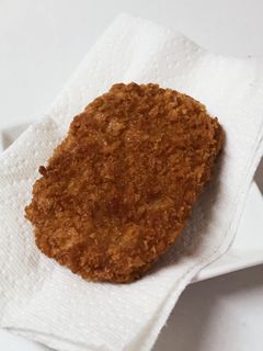 コロッケのレンチンの仕方☆油を吸収ー!-レシピのメイン写真