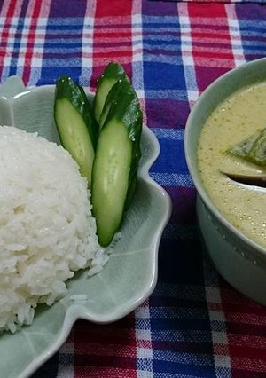 本場の味！グリーンカレー-レシピのメイン写真