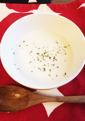 離乳食初期☆大人もOKかぶのミルクスープ-レシピのメイン写真