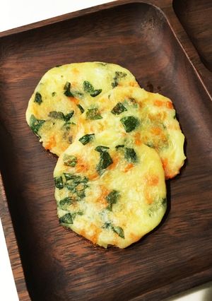 にんじん、ほうれん草、じゃがいものおやき-レシピのメイン写真
