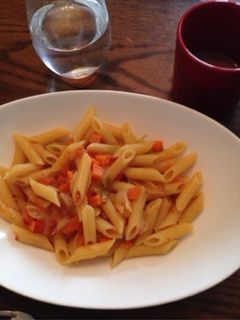 ワンポットパスタのおじや風ペンネ-レシピのメイン写真