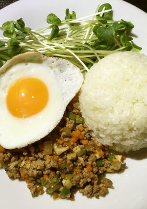 簡単！大葉の和風ガパオライス-レシピのメイン写真