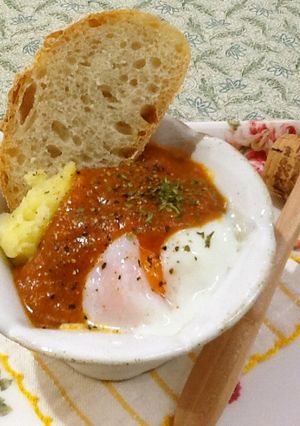 QPミート缶で簡単！！濃厚エッグスラット-レシピのメイン写真