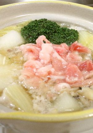 ＢＲＩＴＡで気軽に美味しく一人しゃぶ鍋♪-レシピのメイン写真