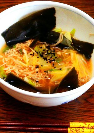 野菜沢山*味噌ピリ辛スープ♪-レシピのメイン写真