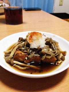 厚揚げのキノコあんかけ-レシピのメイン写真