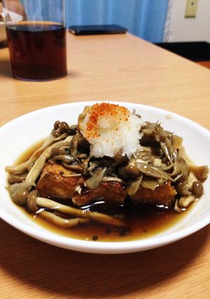 厚揚げのキノコあんかけ-レシピのメイン写真