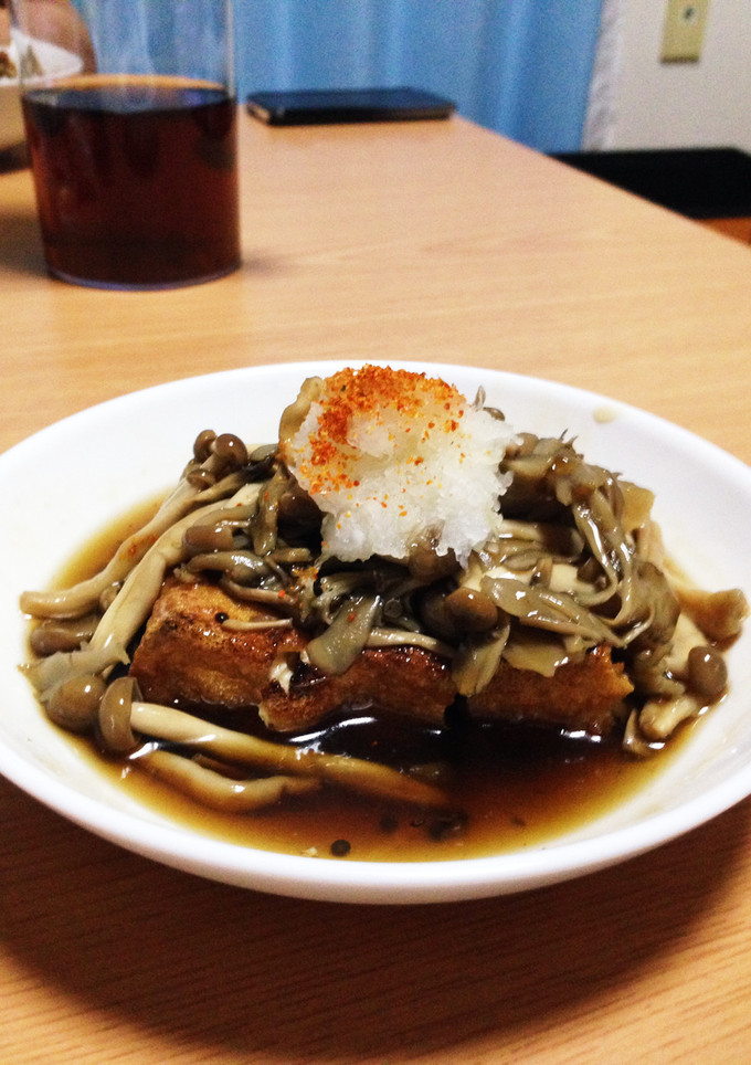 厚揚げのキノコあんかけ-レシピのメイン写真
