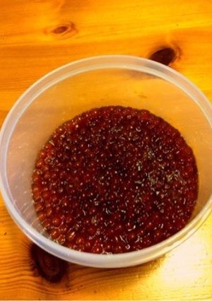 にんべん つゆの素で簡単イクラの醤油漬け-レシピのメイン写真