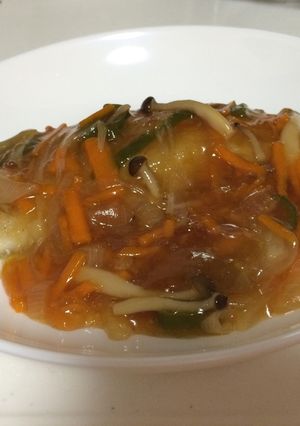 鱈の野菜たっぷりあんかけ-レシピのメイン写真
