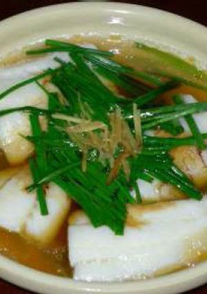 清蒸魚｜白身魚の酒蒸し-レシピのメイン写真
