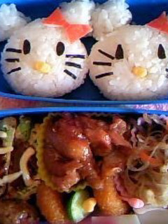 キティーちゃん*キャラ弁-レシピのメイン写真