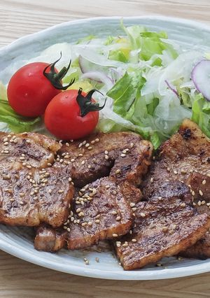 豚バラの味噌漬け焼き-レシピのメイン写真