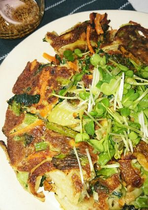 こまつなっとうチヂミ-レシピのメイン写真