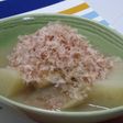 炊飯器がんばれ~!ほくほく大根煮