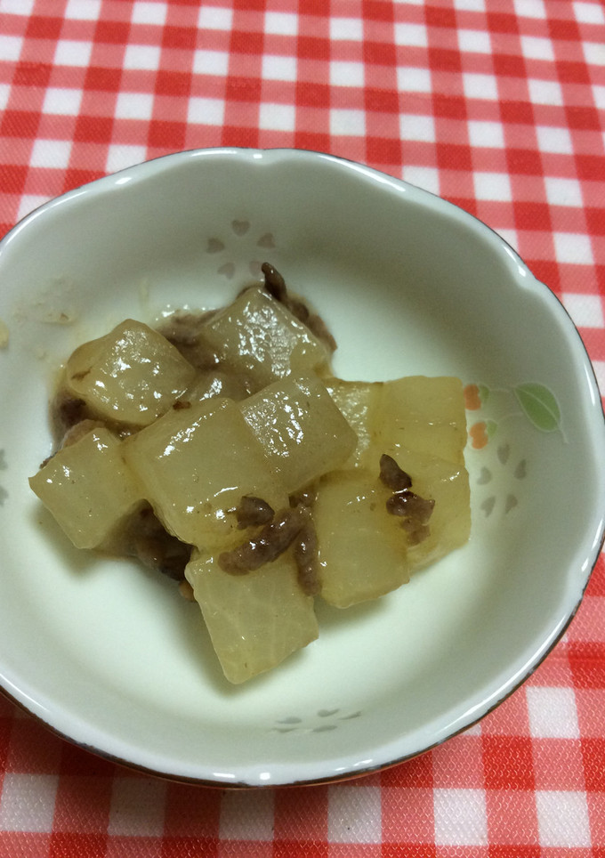 挽肉と大根の炒め煮-レシピのメイン写真
