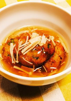 里芋（リメイク）だんご和風餡かけ-レシピのメイン写真