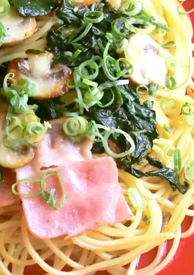 ベーコンときのこの和風パスタ-レシピのメイン写真
