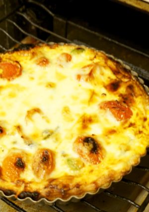 グリルでキッシュ-レシピのメイン写真
