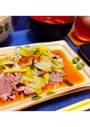 豚肉と白菜の重ね煮♡-レシピのメイン写真
