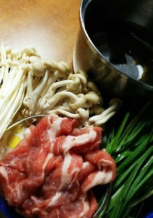 BRITAのお水でキノコ沢山しゃぶしゃぶ-レシピのメイン写真