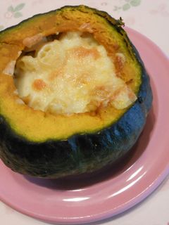 丸ごとかぼちゃのミートグラタン-レシピのメイン写真