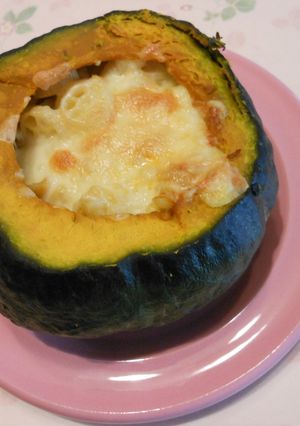 丸ごとかぼちゃのミートグラタン-レシピのメイン写真