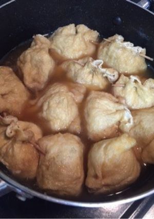 鳥挽肉の信田煮-レシピのメイン写真
