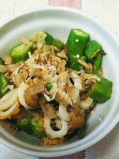 オクラとなめこのさっぱり和え-レシピのメイン写真