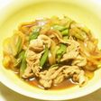 ささげ豚肉玉ねぎ醤油煮