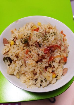 丸ごとトマトの炊き込みご飯ん♪-レシピのメイン写真