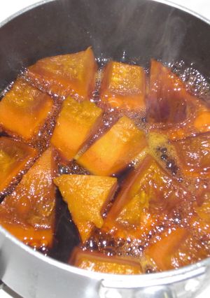 簡単♬あま〜いカボチャの煮物♡-レシピのメイン写真