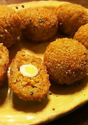 麻婆ジュレで簡単、麻婆ライスコロッケ！-レシピのメイン写真
