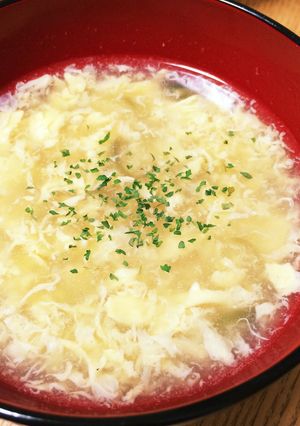 みょうがで!卵スープ-レシピのメイン写真