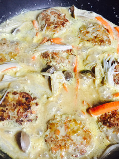 おからハンバーグ ミルクカレー-レシピのメイン写真