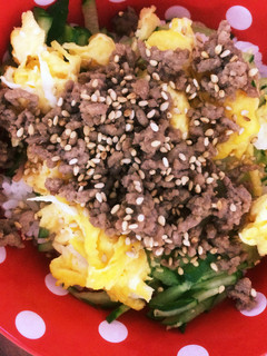 簡単♪3色丼-レシピのメイン写真