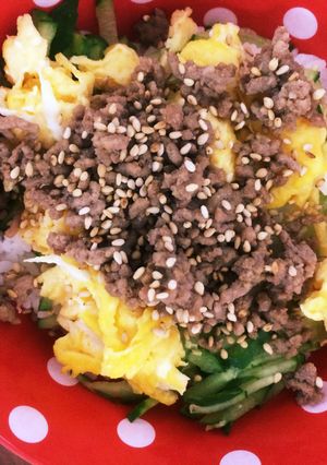 簡単♪3色丼-レシピのメイン写真