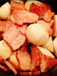 里芋とベーコンのペッパー煮-レシピのメイン写真