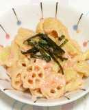 ワンポットパスタ☆たらこマヨサラダ