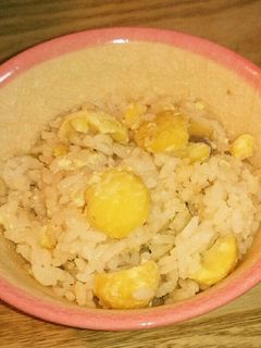 栗ご飯(味付け薄め)-レシピのメイン写真