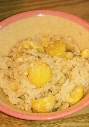 栗ご飯(味付け薄め)-レシピのメイン写真