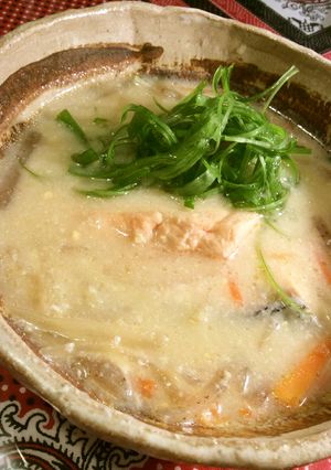 ホッとあったまる♪ シャケの粕汁-レシピのメイン写真