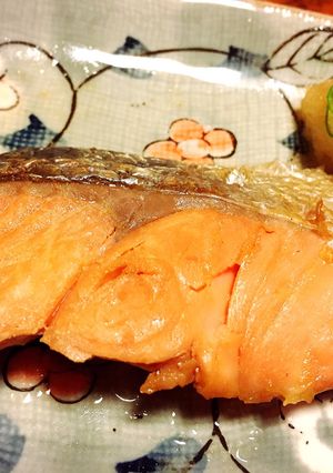フライパンで手軽☆鮭のポン酢焼き-レシピのメイン写真