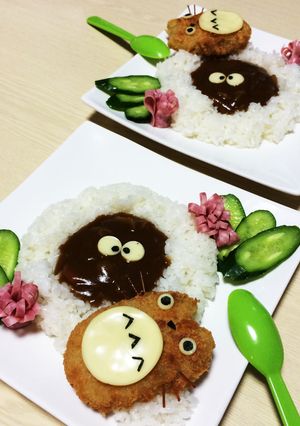 ❁デコカレー❁トトロ編❁-レシピのメイン写真